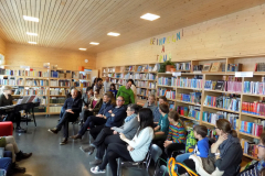 2016.03.12 Buchvorlesung und Konzert in der Bibliothek Trun | 2016-03-12 Prelecziun e concert ella Biblioteca Trun